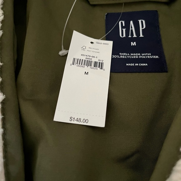 NWT Cozy Gap Sherpa Coat - Picture 4 of 5